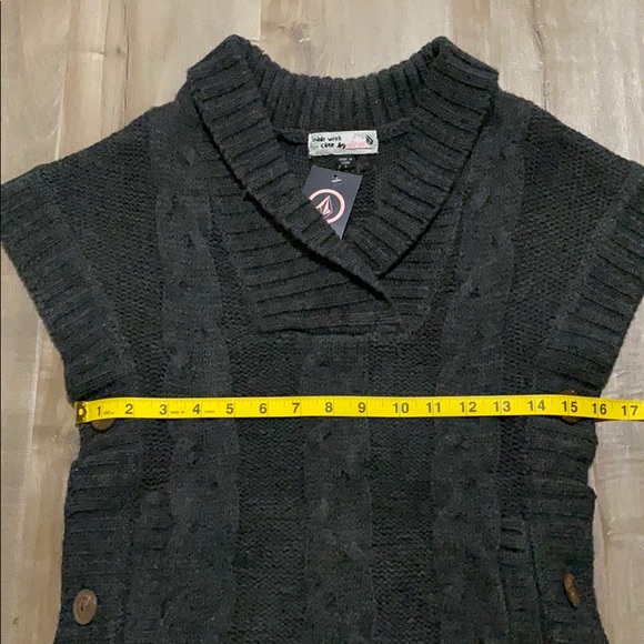 🆕 Volcom | Gray | Pancho Villa Sweater | Sz S - Picture 7 of 8
